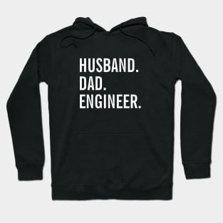 Husband Dad Engineer Hoodie